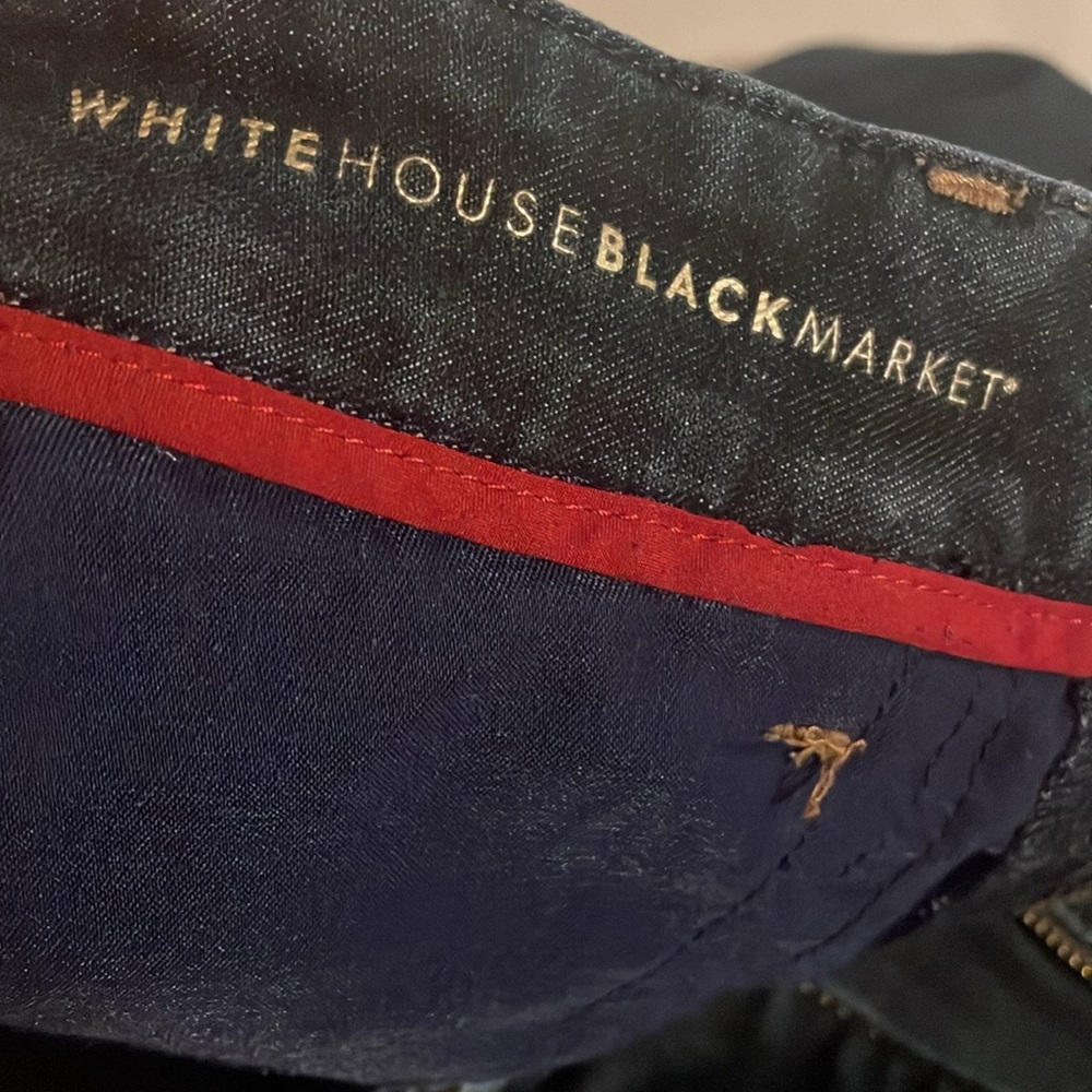 White House Black Market Jeans Studded Pants Size 8 S - Picture 12 of 12
